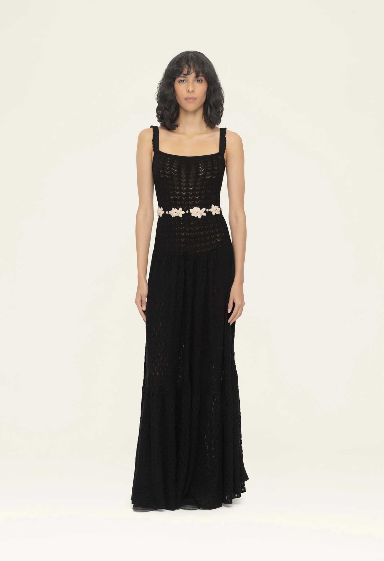 Lima Black Maxi Dress