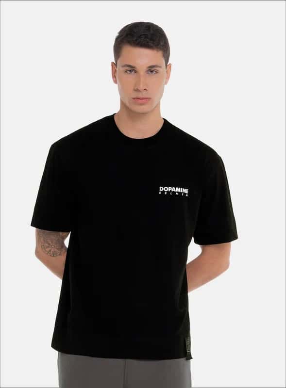 CAMISETA OVERSIZE 100% ALGODÓN CON ESTAMPADO EN FRENTE - PRECIO ESPECIAL - miniatura 17