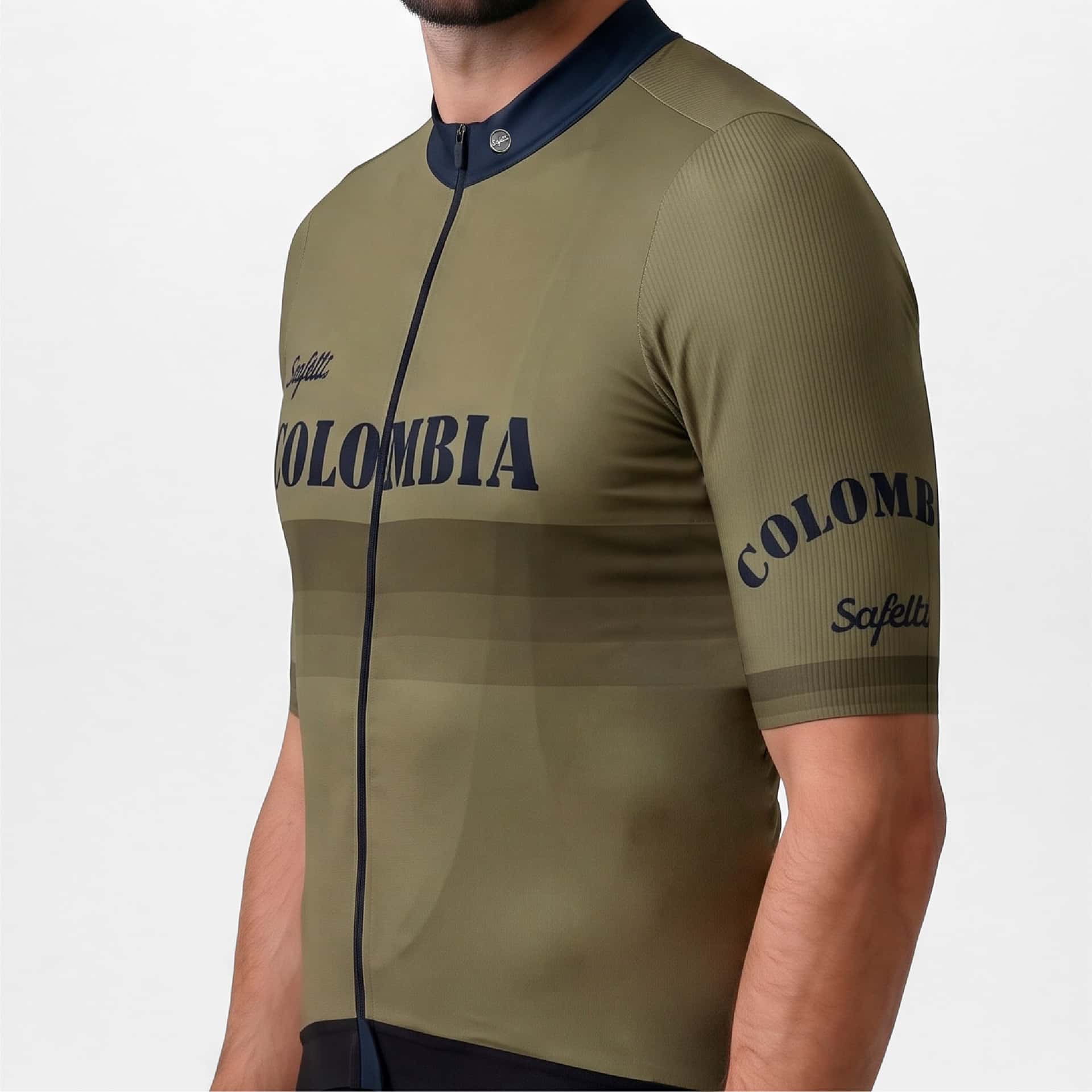 CAMISA CICLISMO MANGA CORTA COLOMBIA DORO 26 PARA HOMBRE - miniatura 4