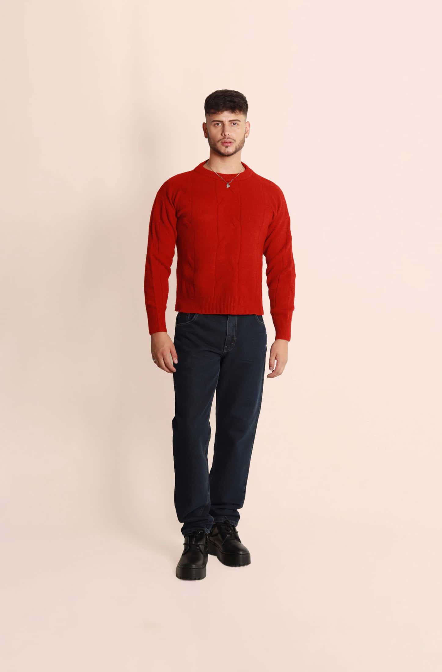 The Winter Red Sweater