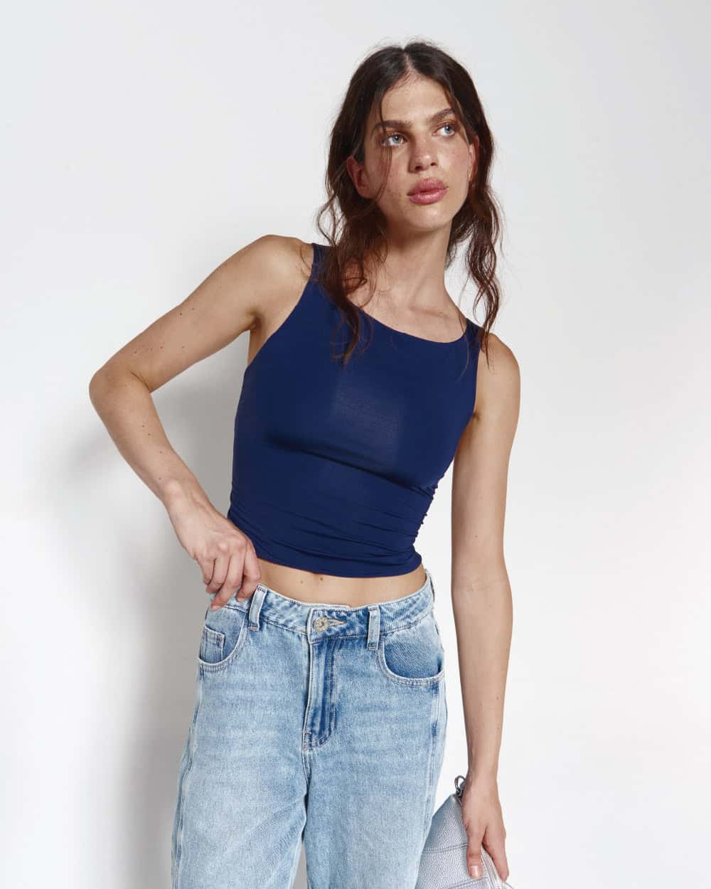 NAVAL CROP TOP