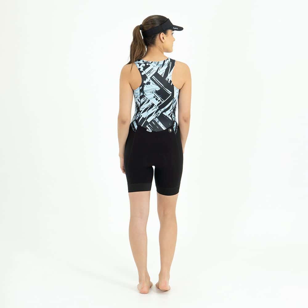 ENTERIZO TRIATLÓN CORTO MANGA SISA TRIWAVE PARA MUJER - miniatura 2