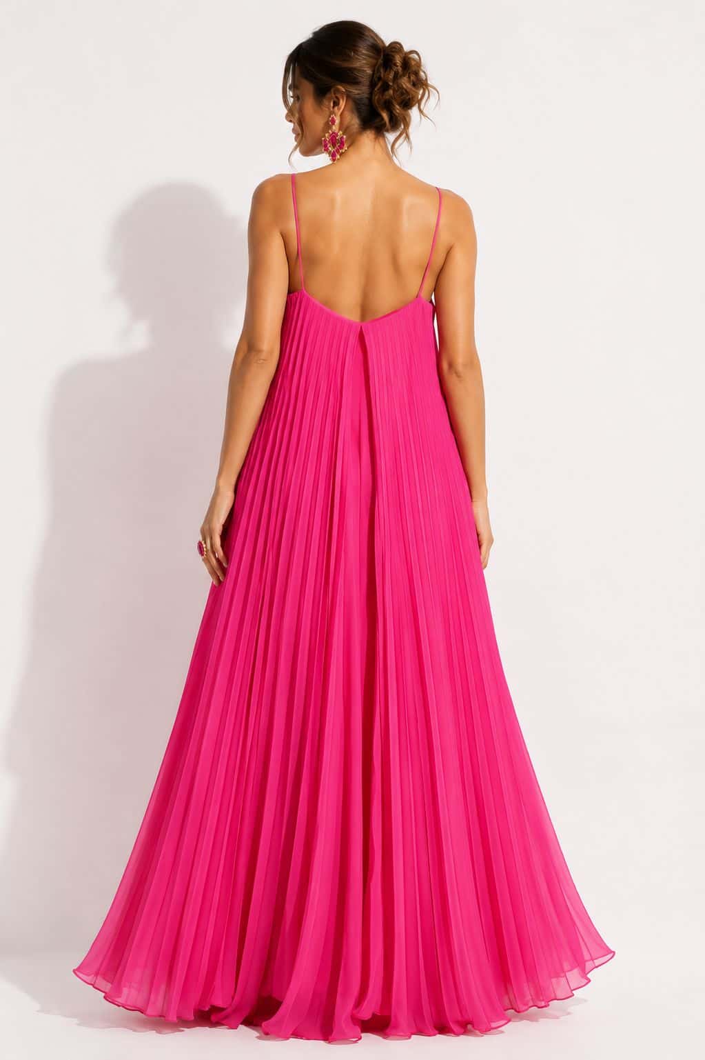 Vestido Suarez Fucsia - miniatura 3