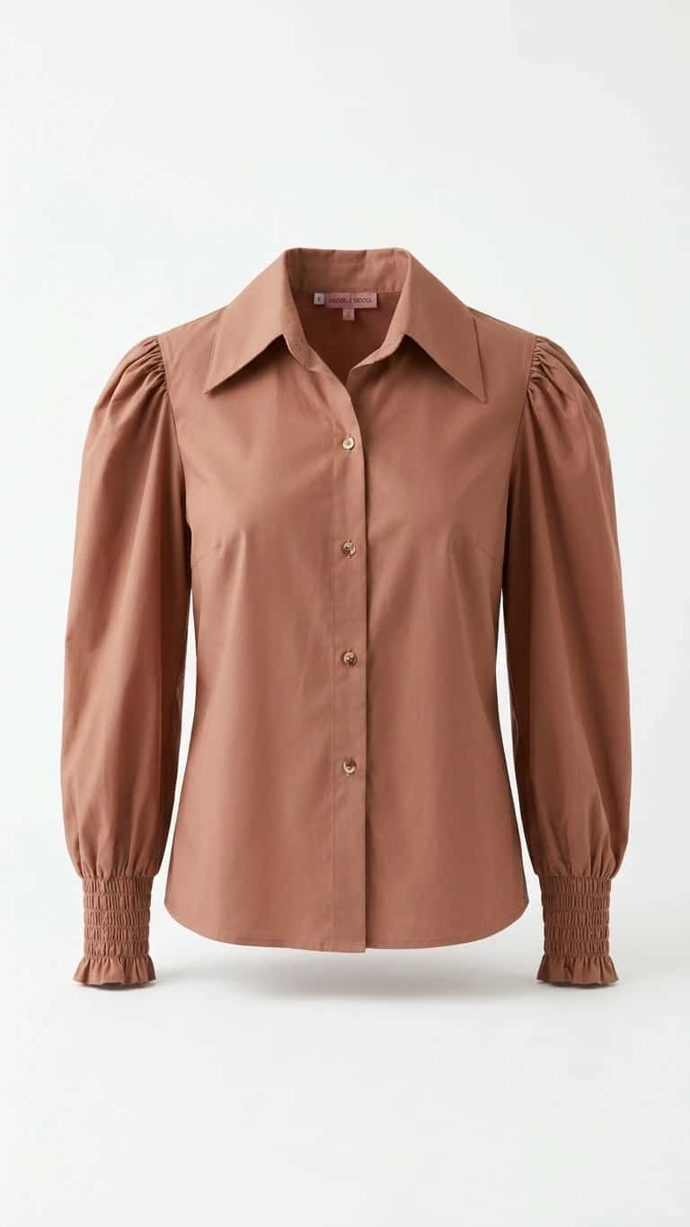 AMELIA BLOUSE CAMEL