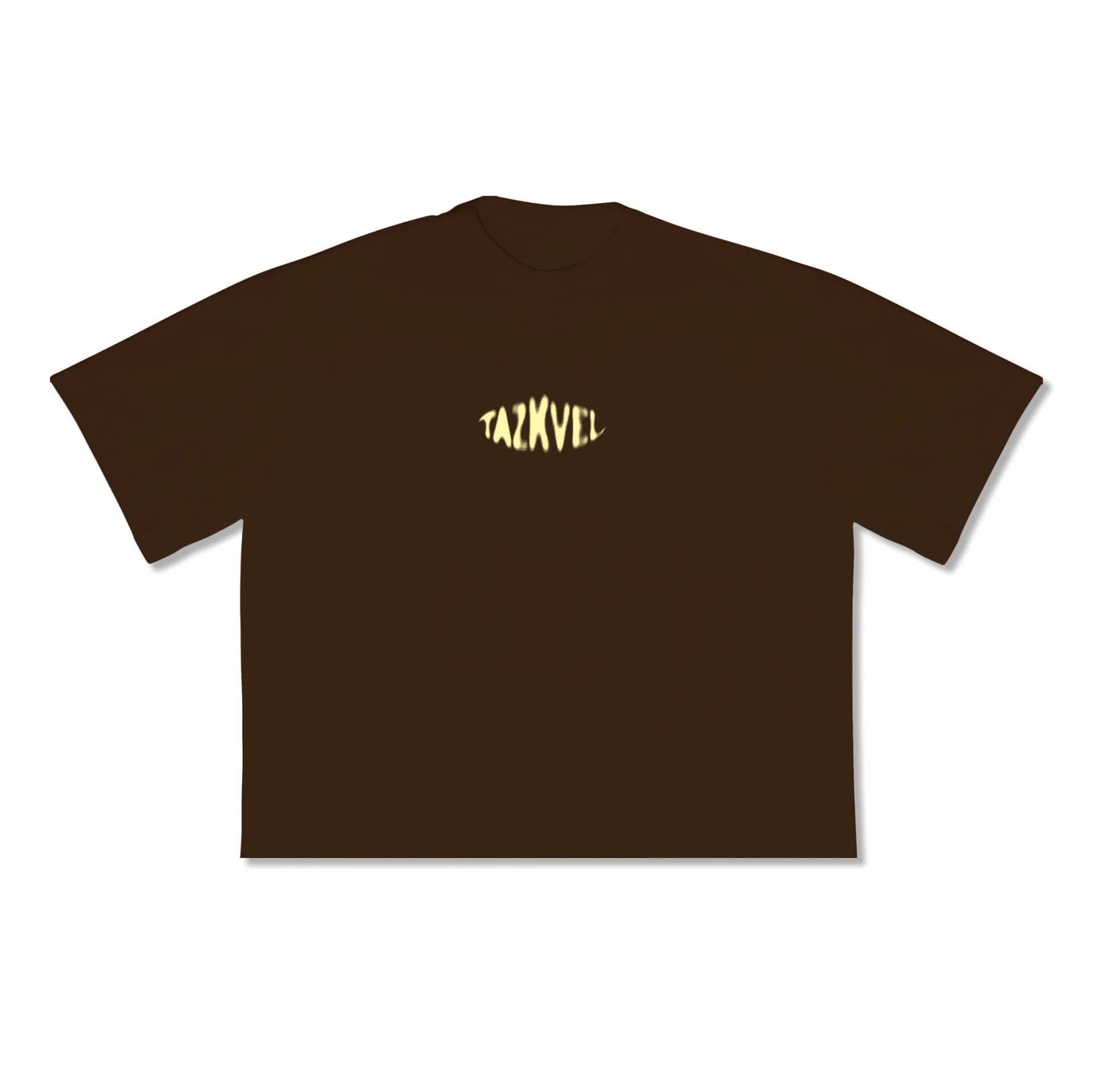 T-Shirt Boxy Brown Creation