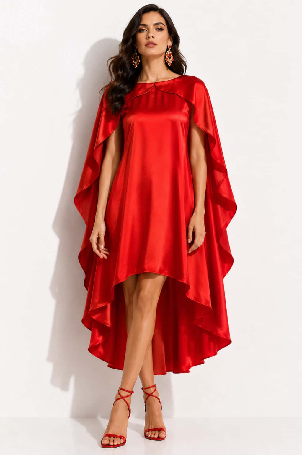 Vestido Goreti Rojo - miniatura 2
