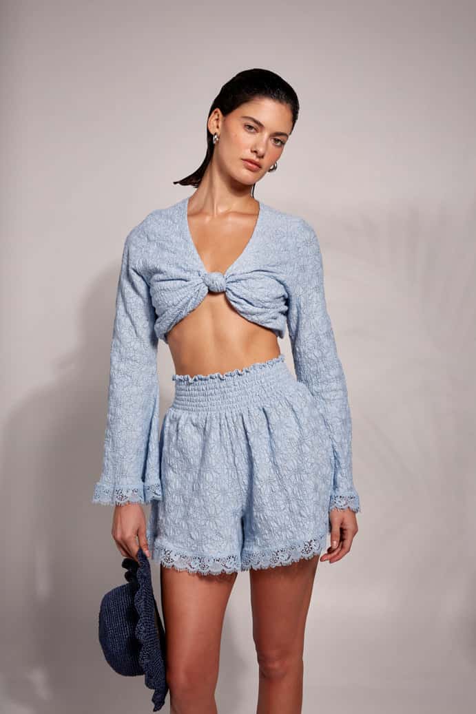 ALUNA SHORT BLUE