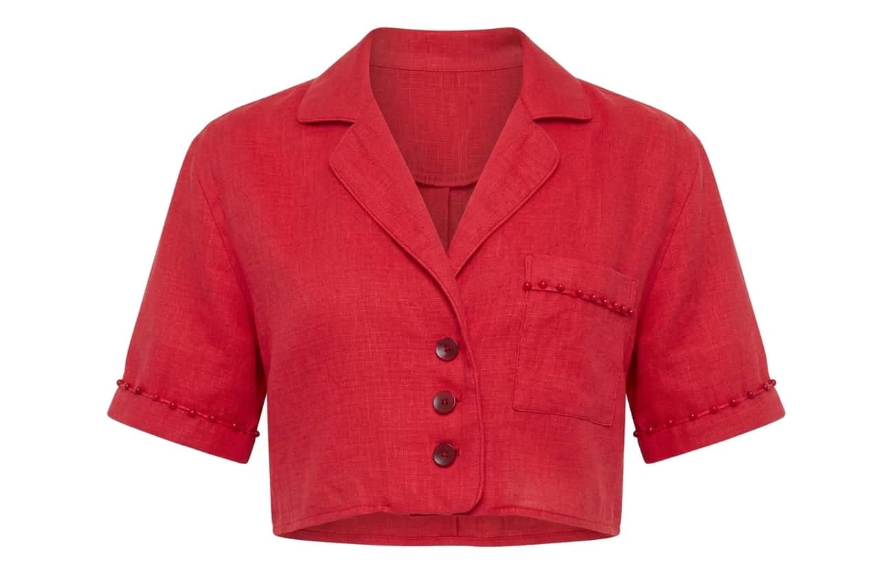 SONORA SHIRT CHERRY RED