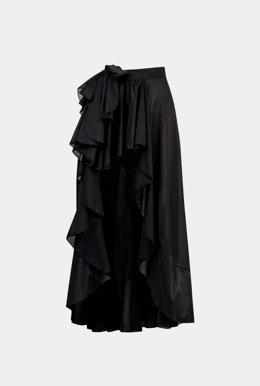 FLAMENCO SKIRT BLACK