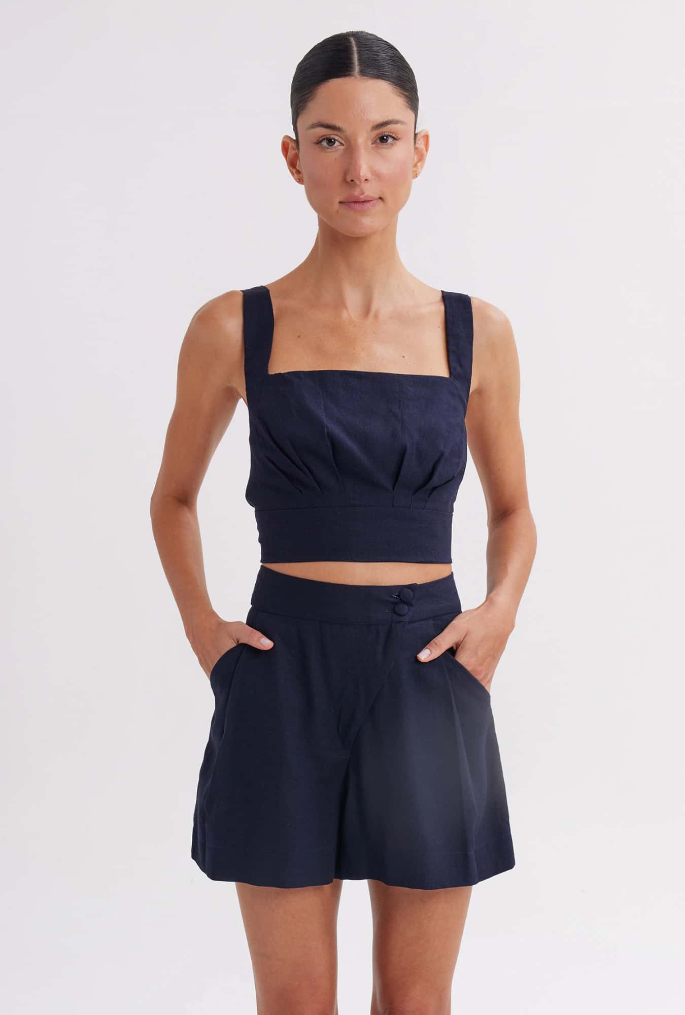 Set Short Mujer Maeva Navy