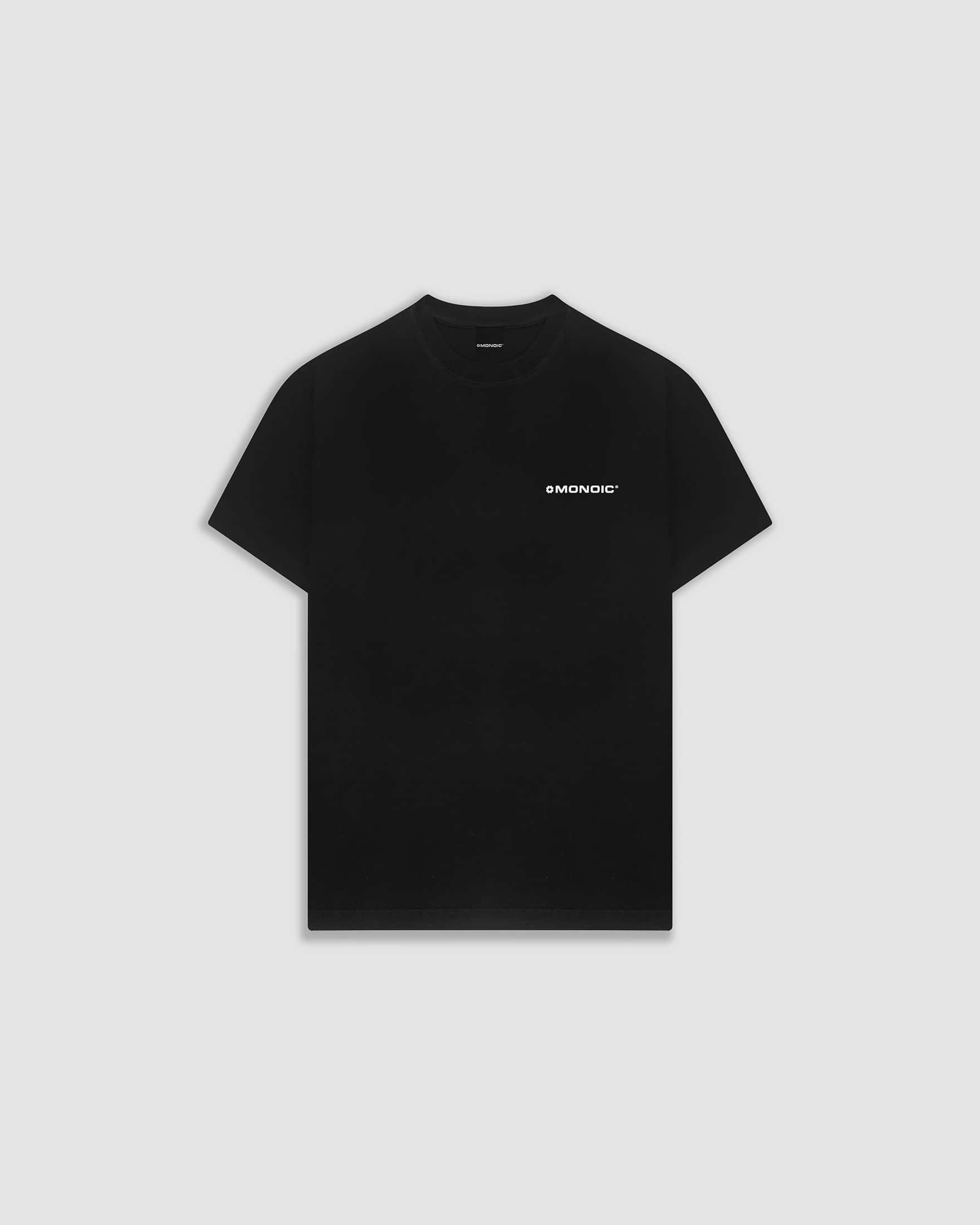 Camiseta Regular Fit Básica V2 - Negro Oscuro