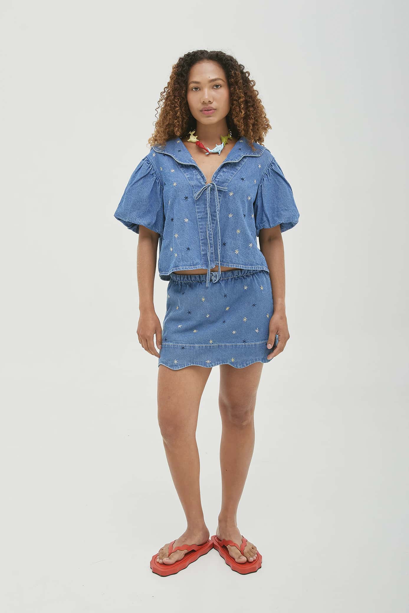 Falda Short Marea Denim