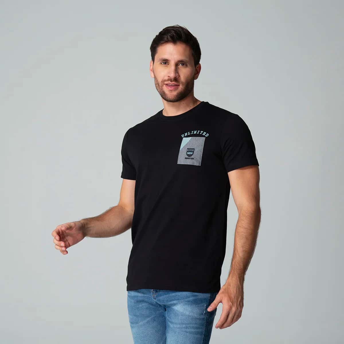 Camiseta Slim Cuello Redondo Unlimited