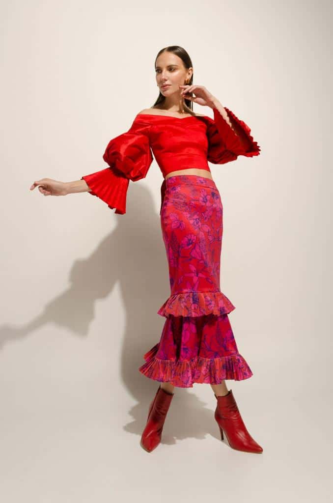 Blusa Asali Rojo