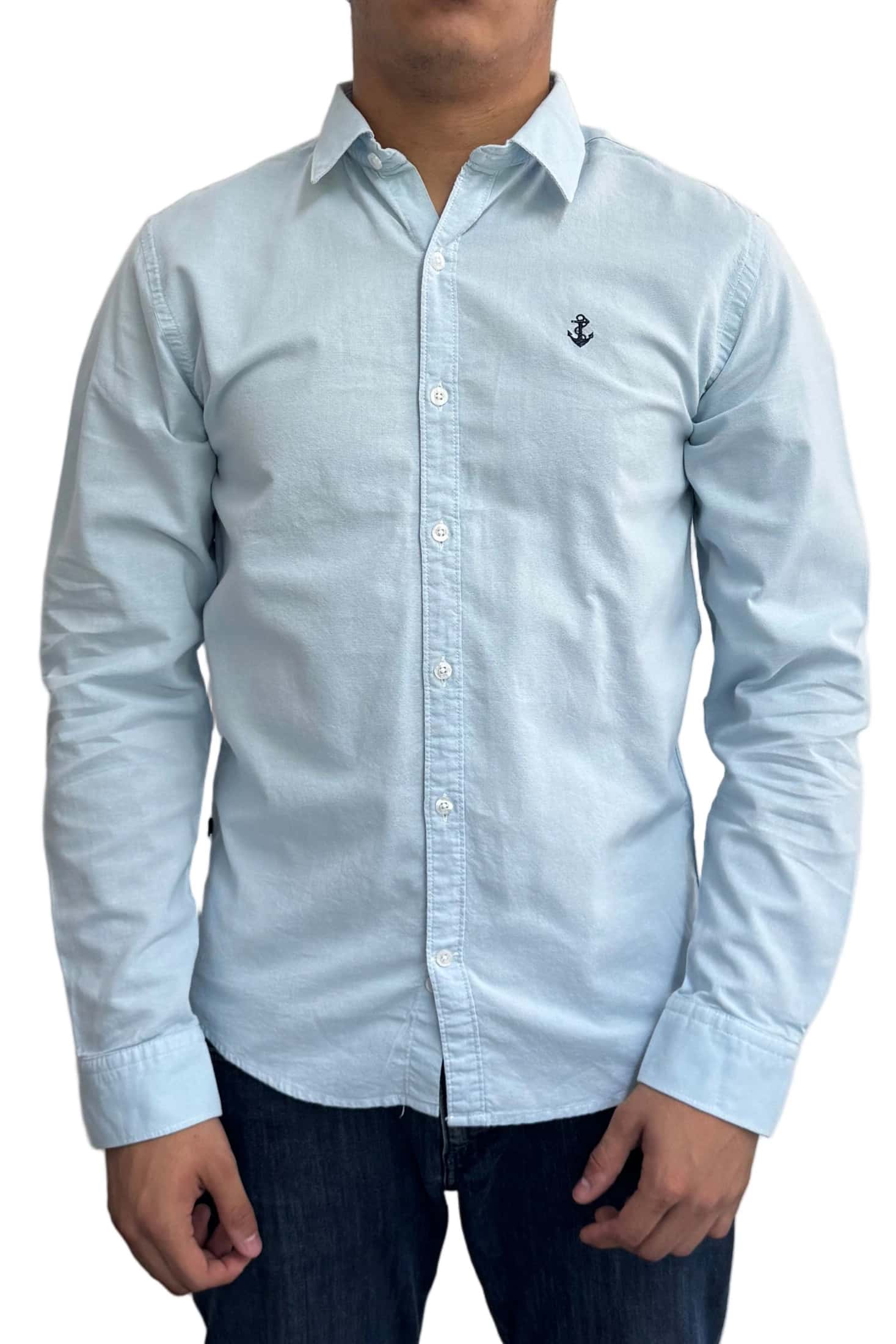 Camisa Azul Cielo A Navy
