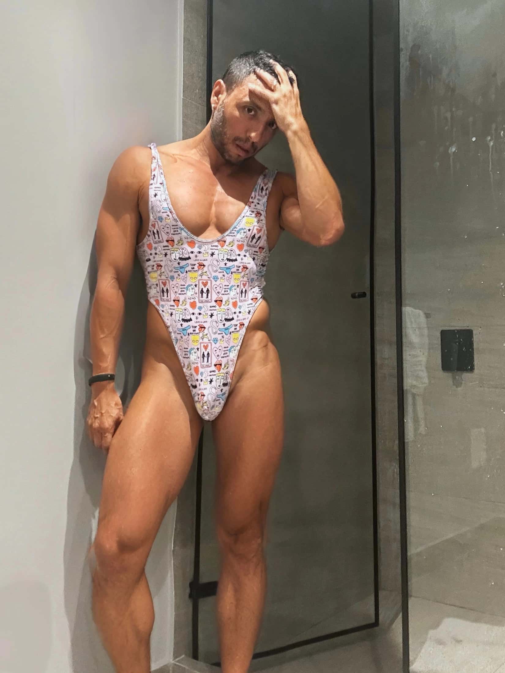 Pink Icon Bodysuit