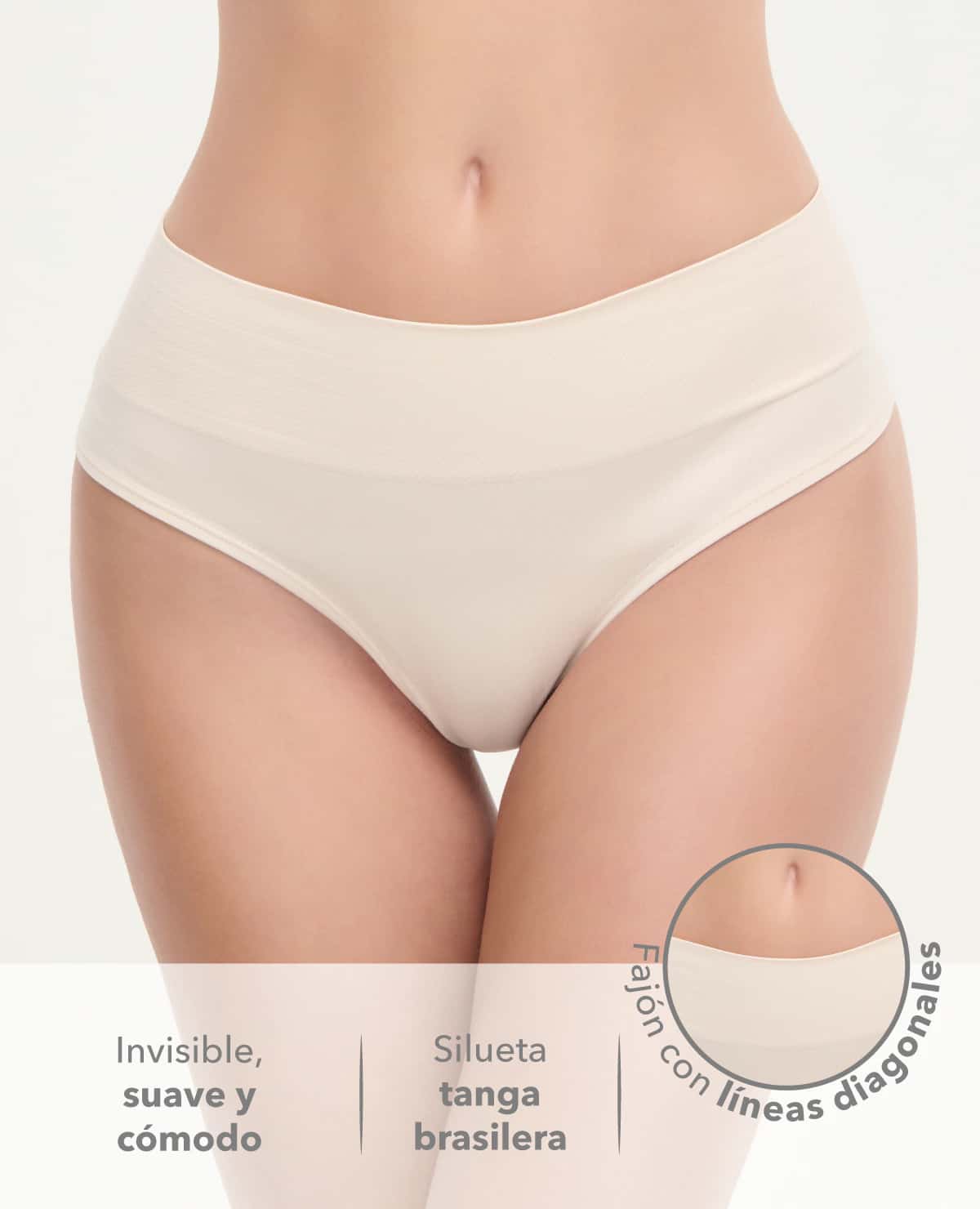 Panty Seamless | Silueta Tanga | Fajón Ancho - miniatura 4