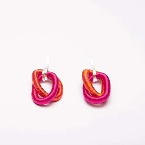 Duo Earrings - Woven