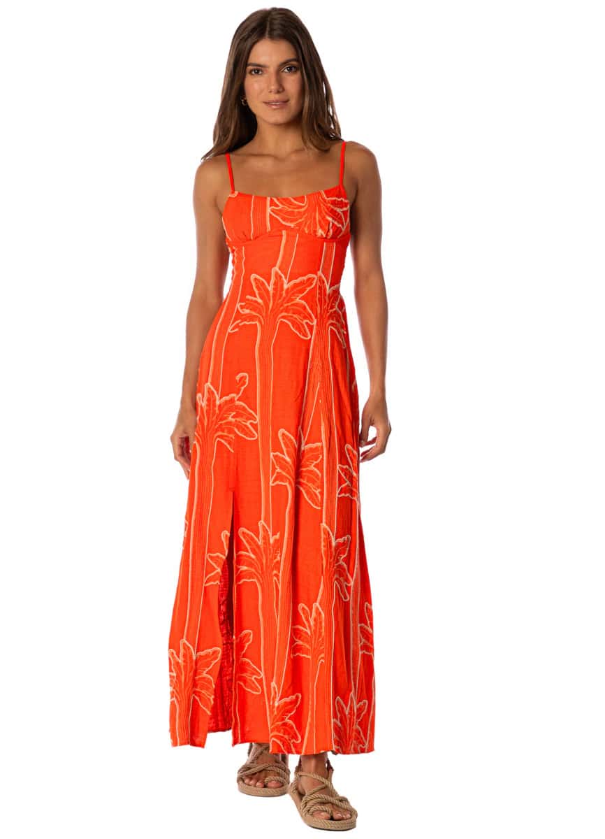 Maaji Palm Plantation Lupine Long Dress
