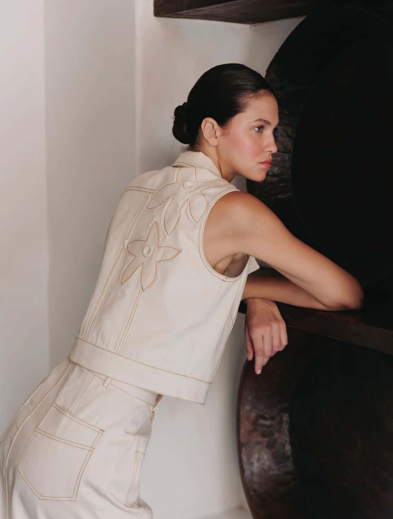 VEST DENIM NATURAL