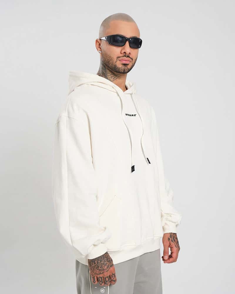 Hoodie Oversize Off White - miniatura 6