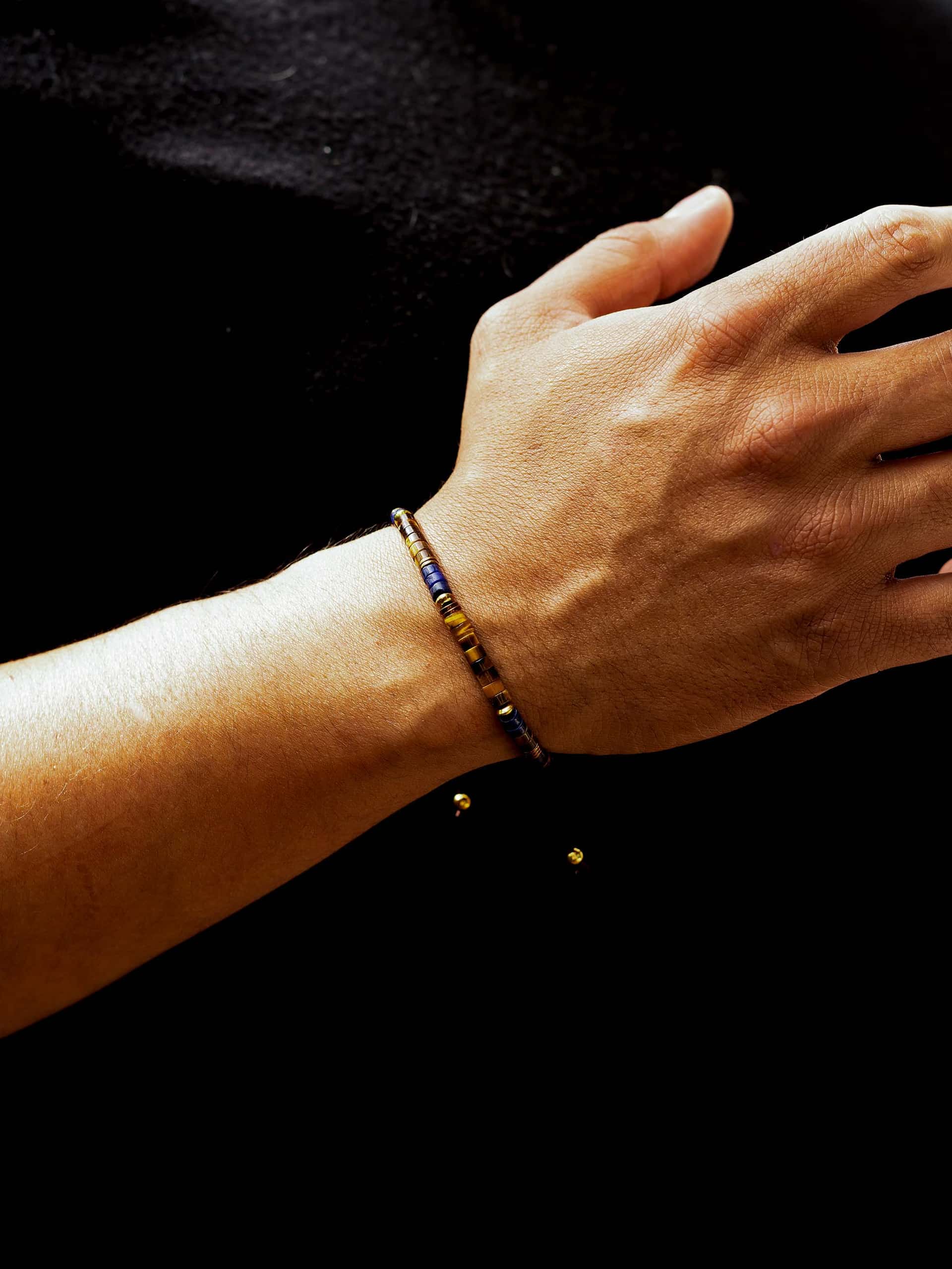 Brazalete Terracota Heishi 4mm - miniatura 3
