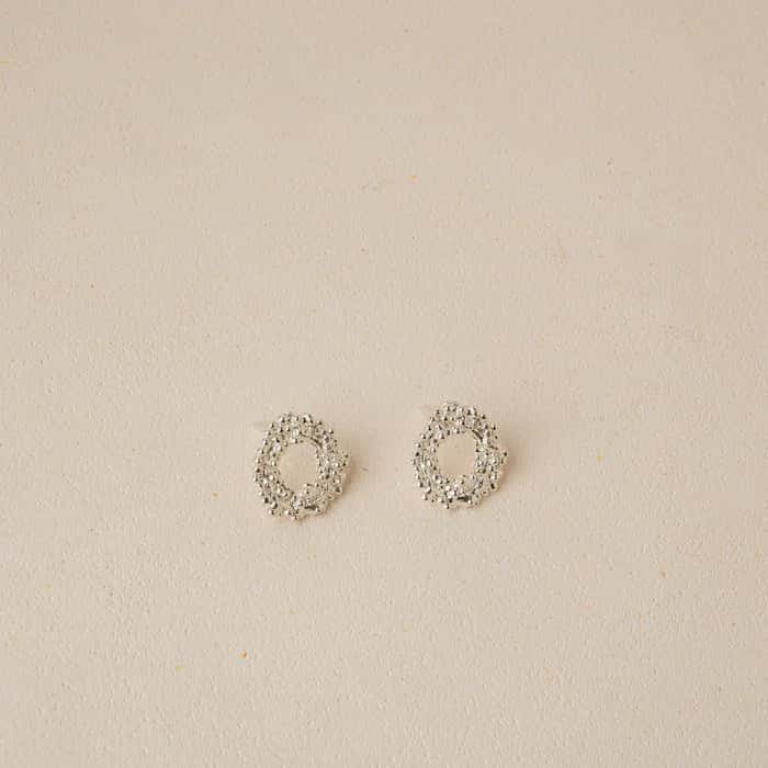 ARETES CÍRCULO HELECHO - miniatura 3