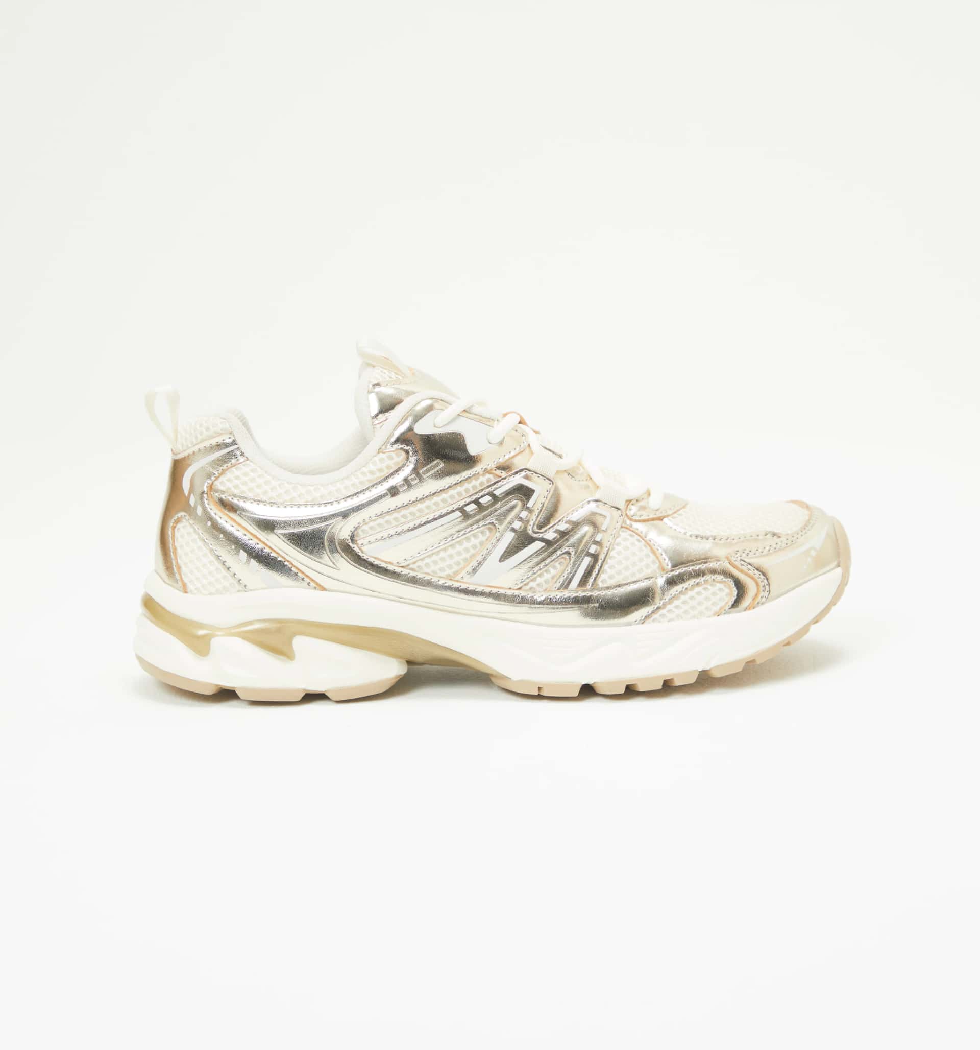 Tenis metalizados
