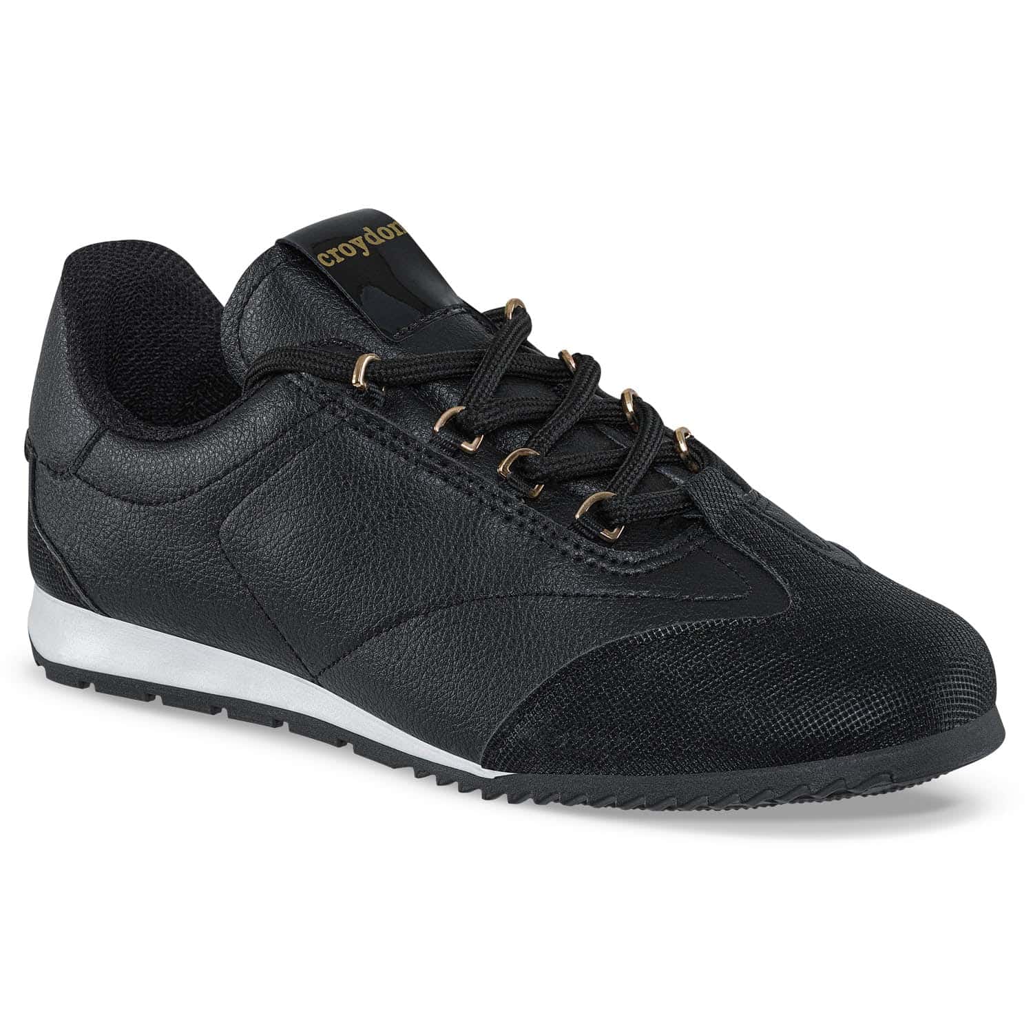 Tenis Urbanos Nayely Negro Croydon Para Mujer