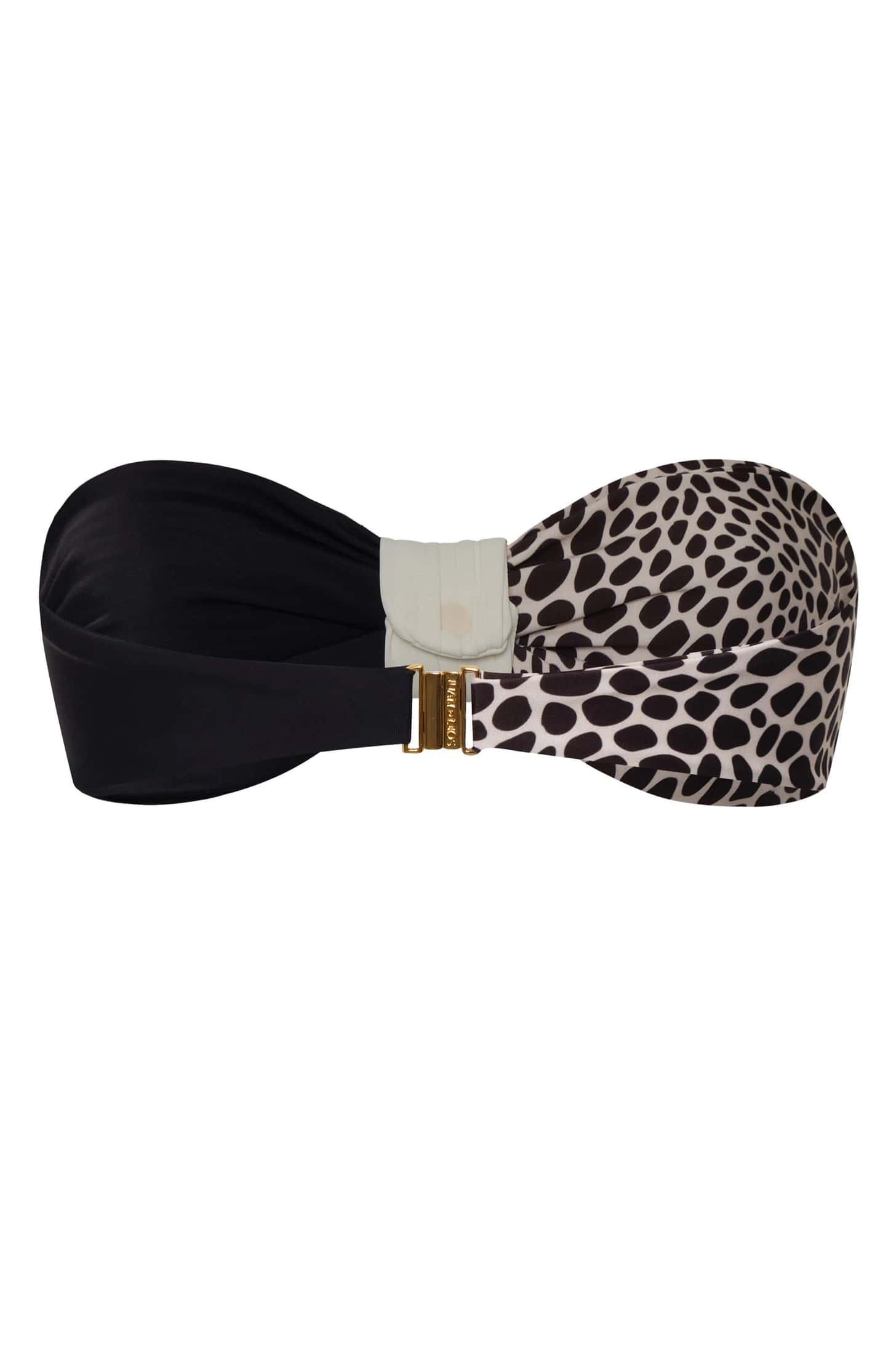 Emma Top / Ivory & Black Animal Print - miniatura 4