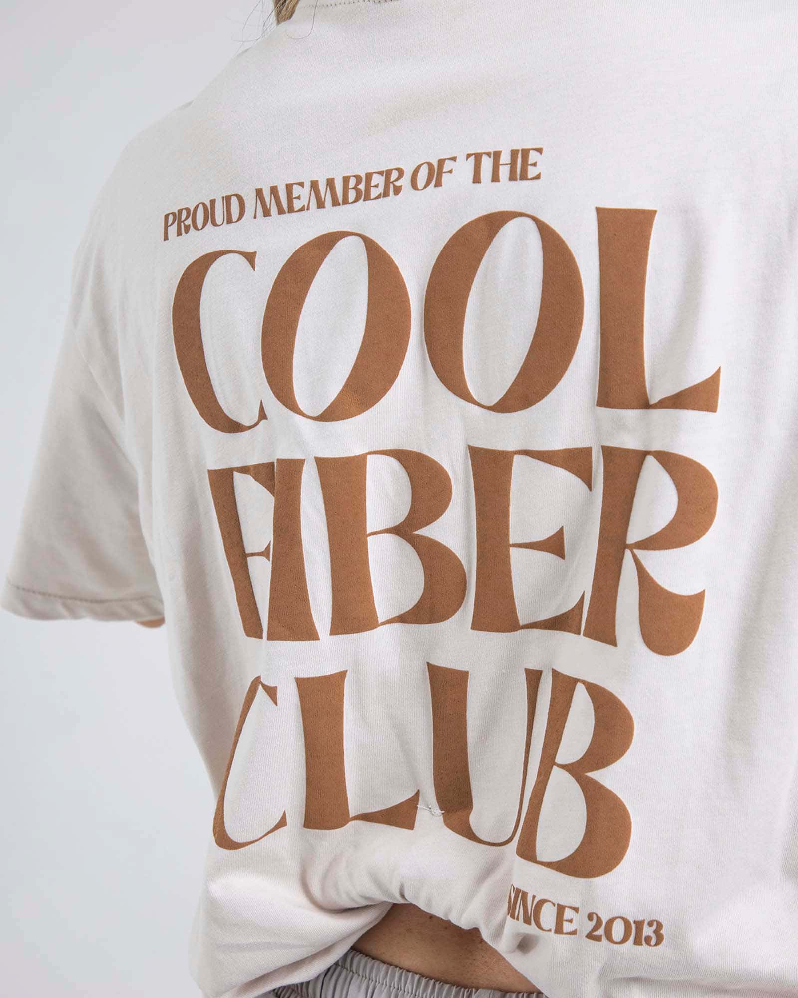 Camiseta oversize cool crema lumen FIBER - miniatura 10
