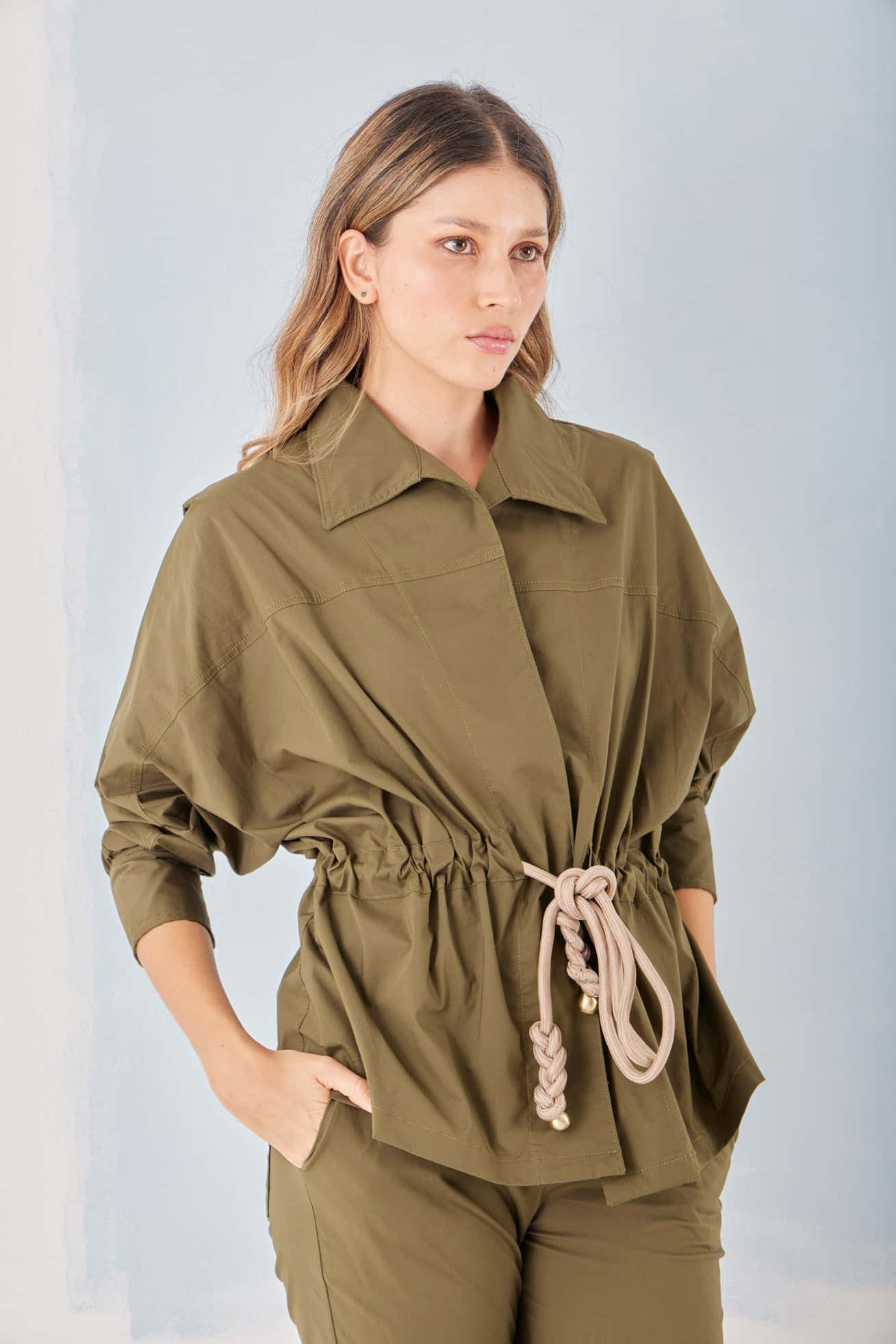 CHAQUETA BASTA KAKY - miniatura 2