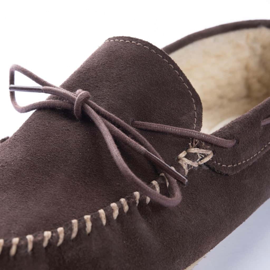 Pantuflas Apaches Hombre Cafe - miniatura 4