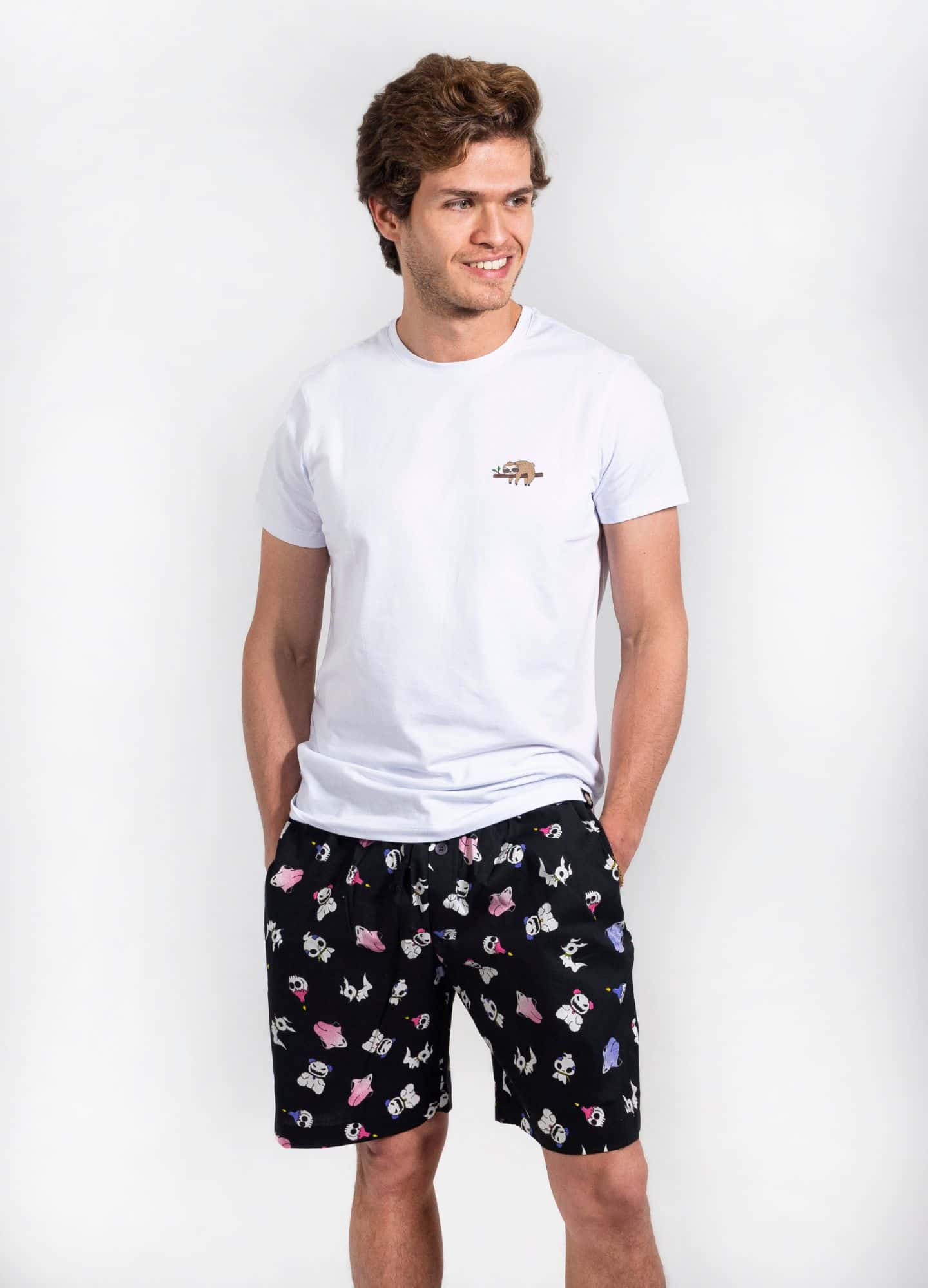Short Fantasmas – Negro