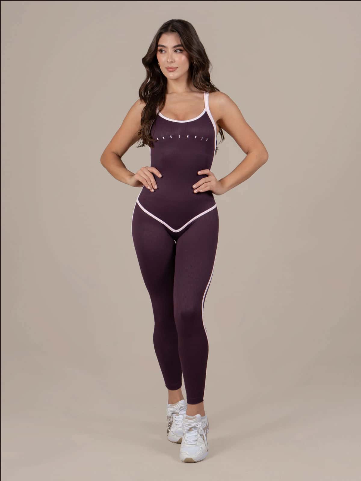 Enterizo Frida Seamless Uva