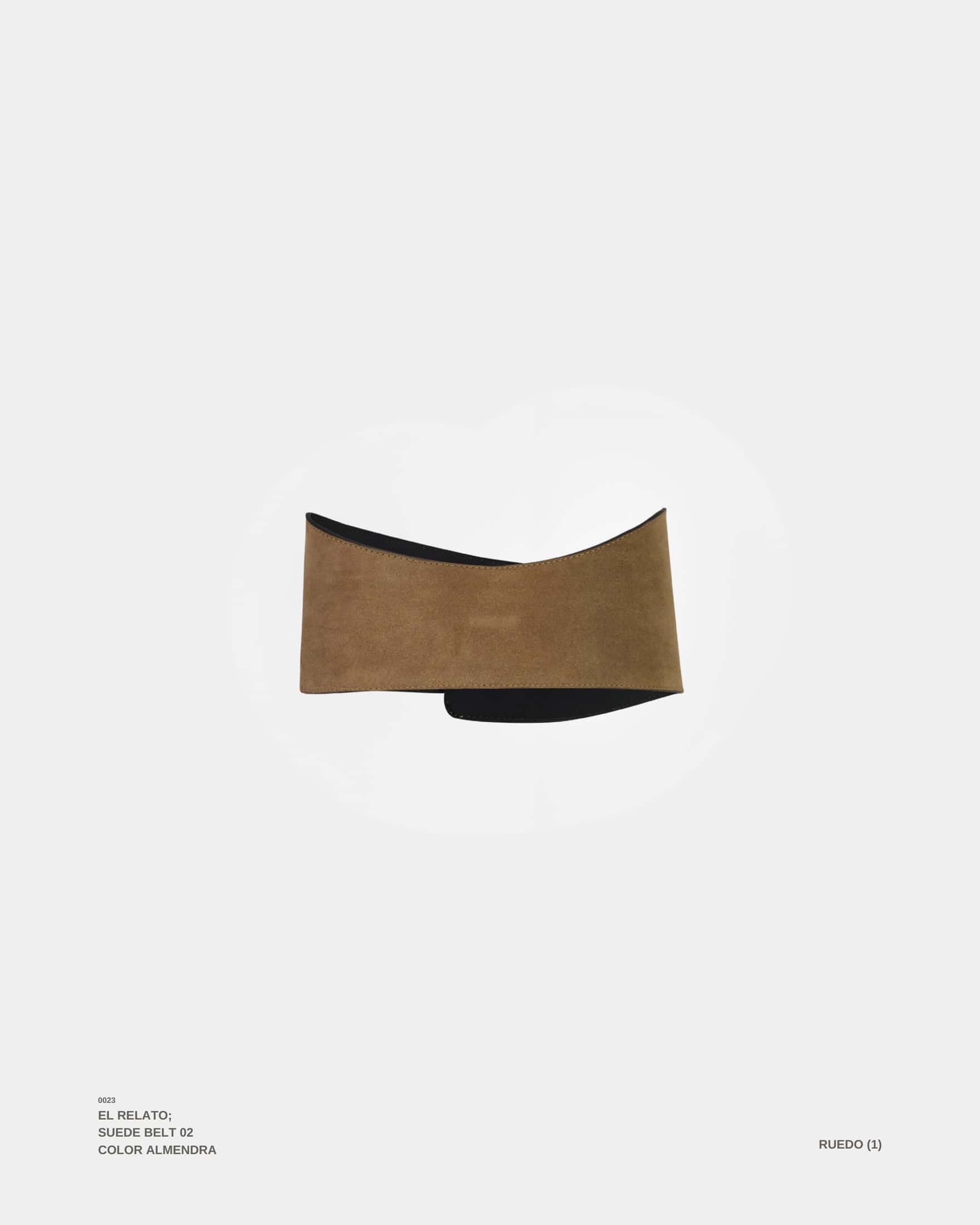 "EL RELATO" BELT ALMENDRA - miniatura 5