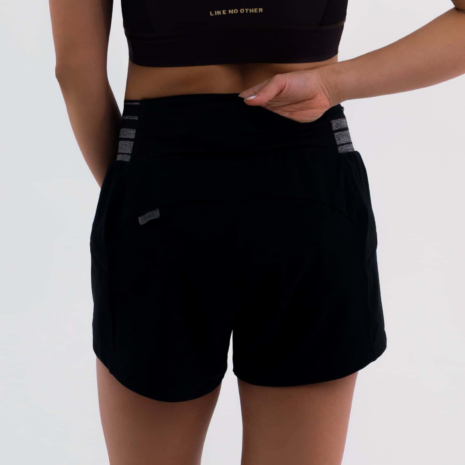 PANTALONETA RUNNING/PÁDEL EXPLORER NERO PARA MUJER - miniatura 4