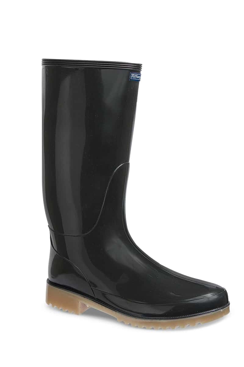 Botas Agrícolas Tiffany Estampada Negro Croydon Para Mujer