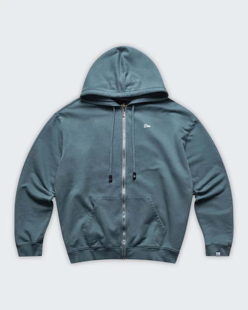 Hoodie Oversize azul Cloud Zip - miniatura 4