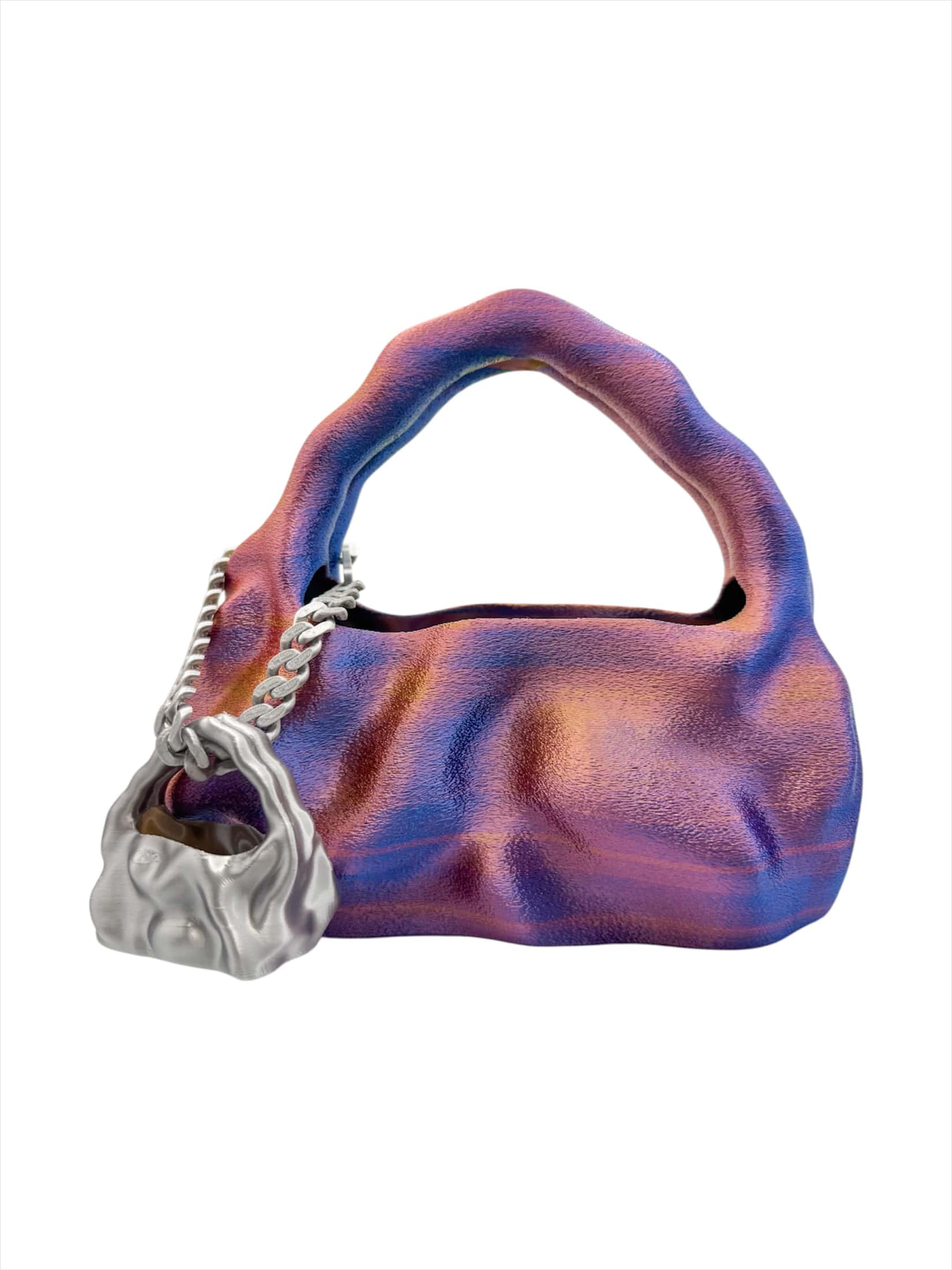 bolso grande cosmic water fucsia, amarillo, azul - miniatura 1