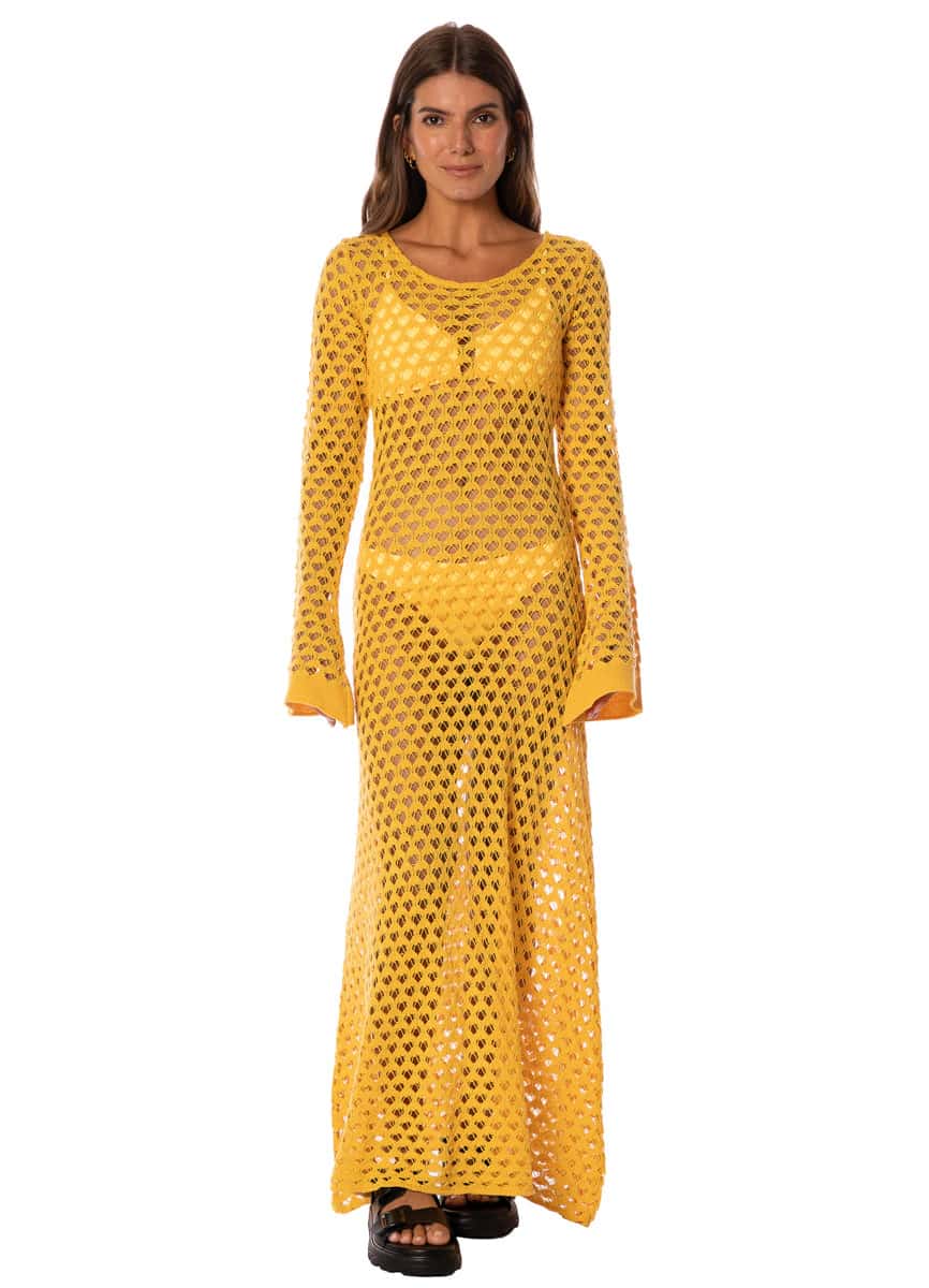 Maaji Golden Hour Crisp Long Dress
