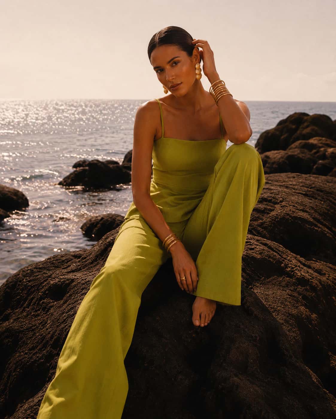 Blusa Balboa verde pistacho - miniatura 4