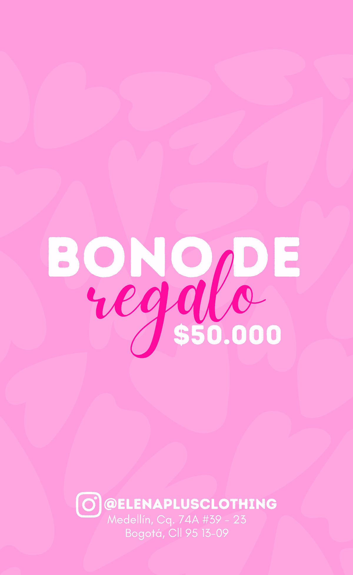 Bono Regalo $50.000