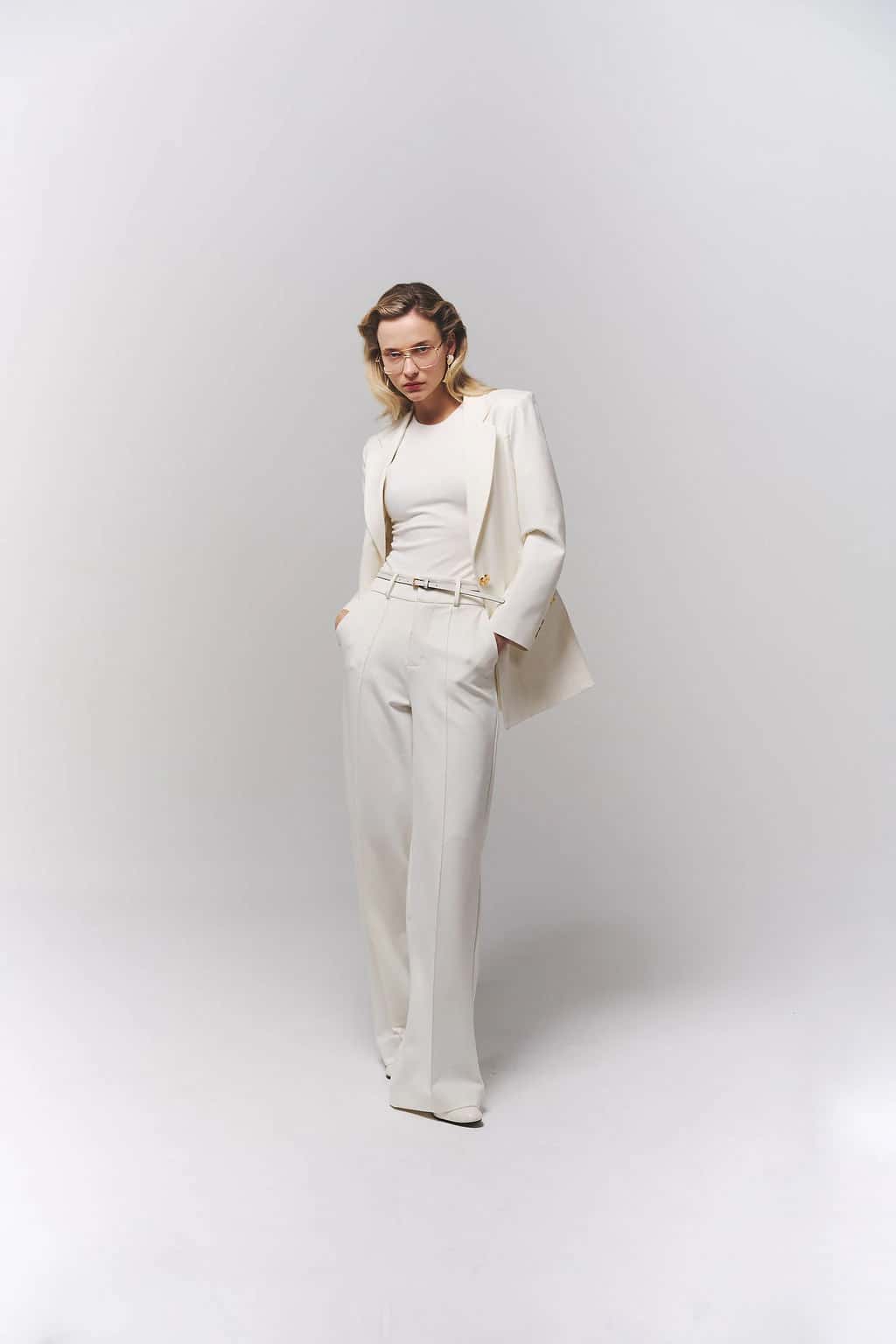 Pantalón Serie 88 Off White - miniatura 2
