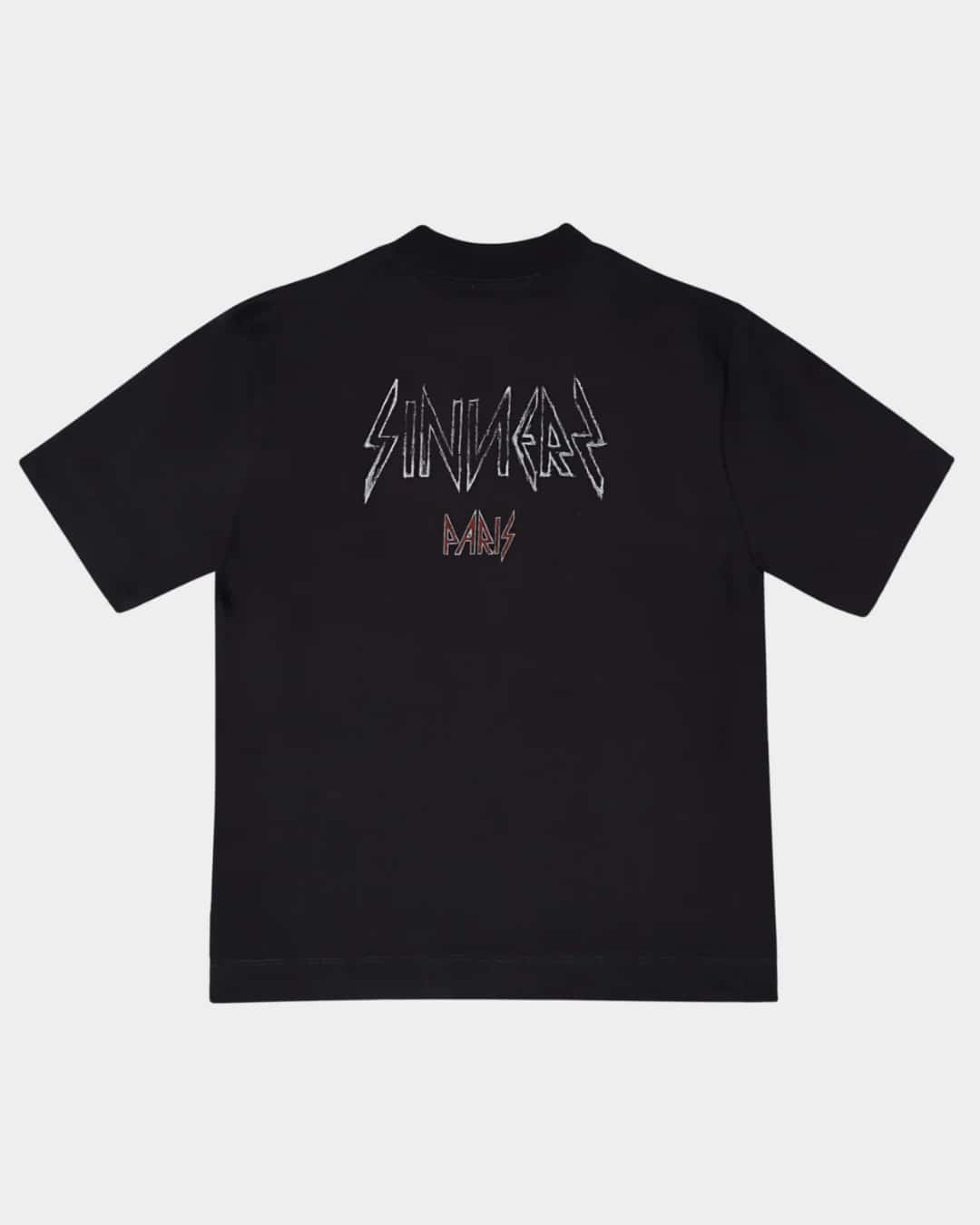 L'ENFANT MONOGRAM BLACK T-SHIRT - miniatura 2