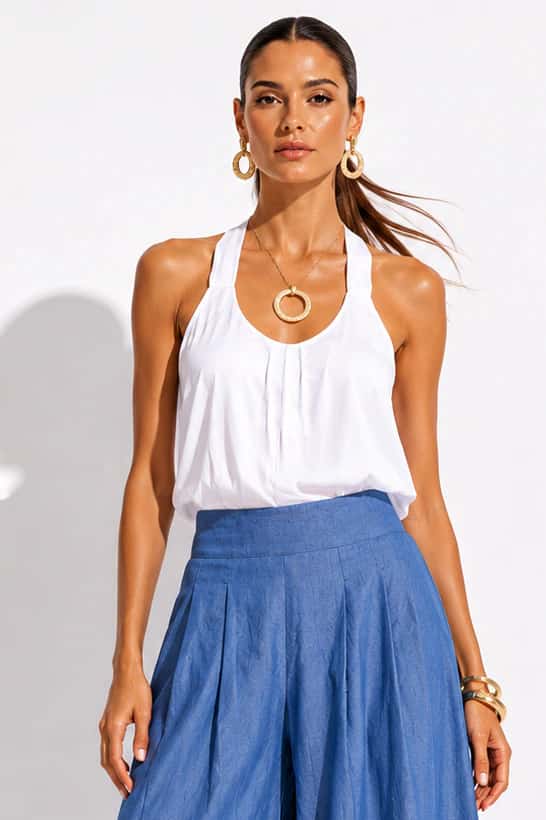 Blusa Becky Blanca