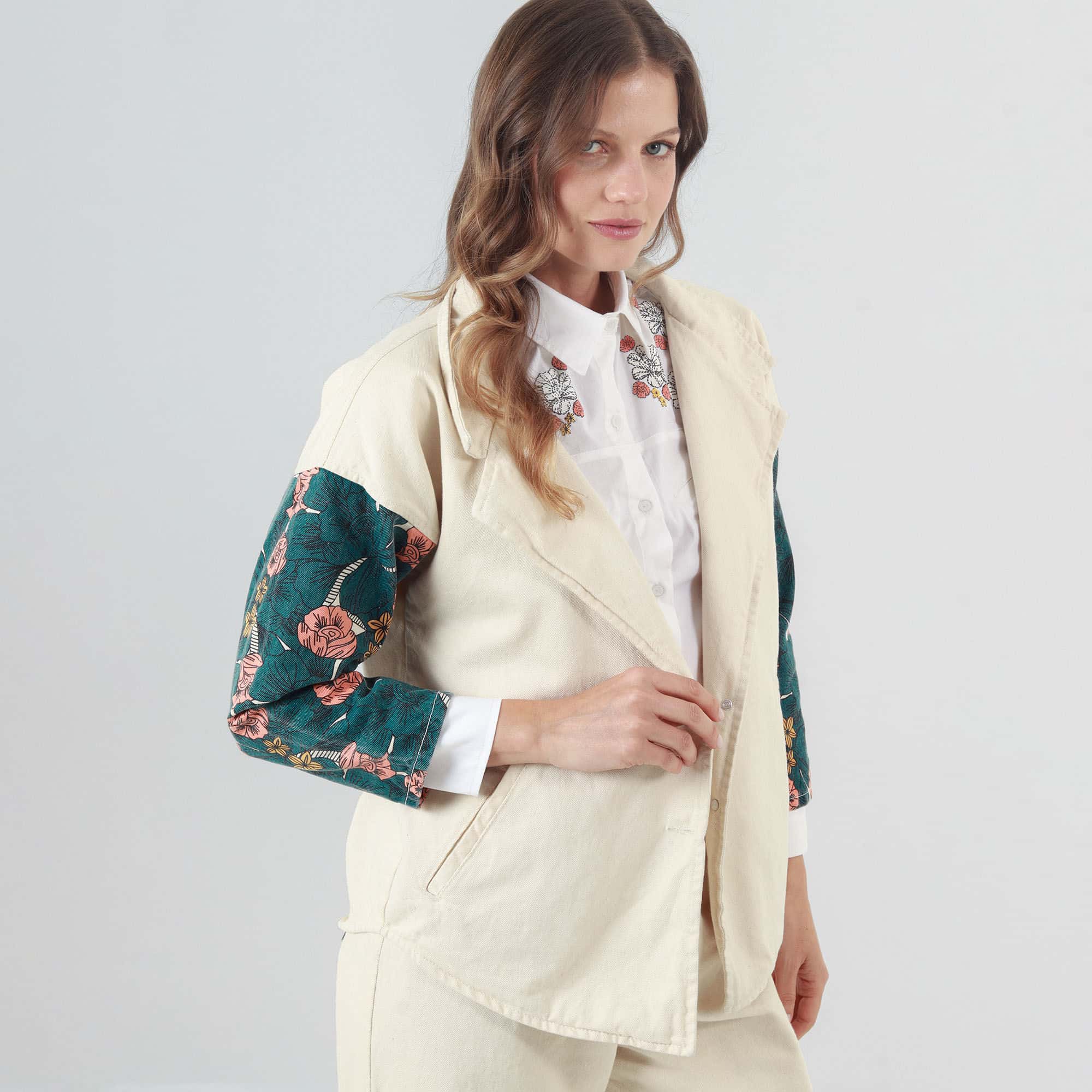 Chaqueta Flores FDS x Pineapples