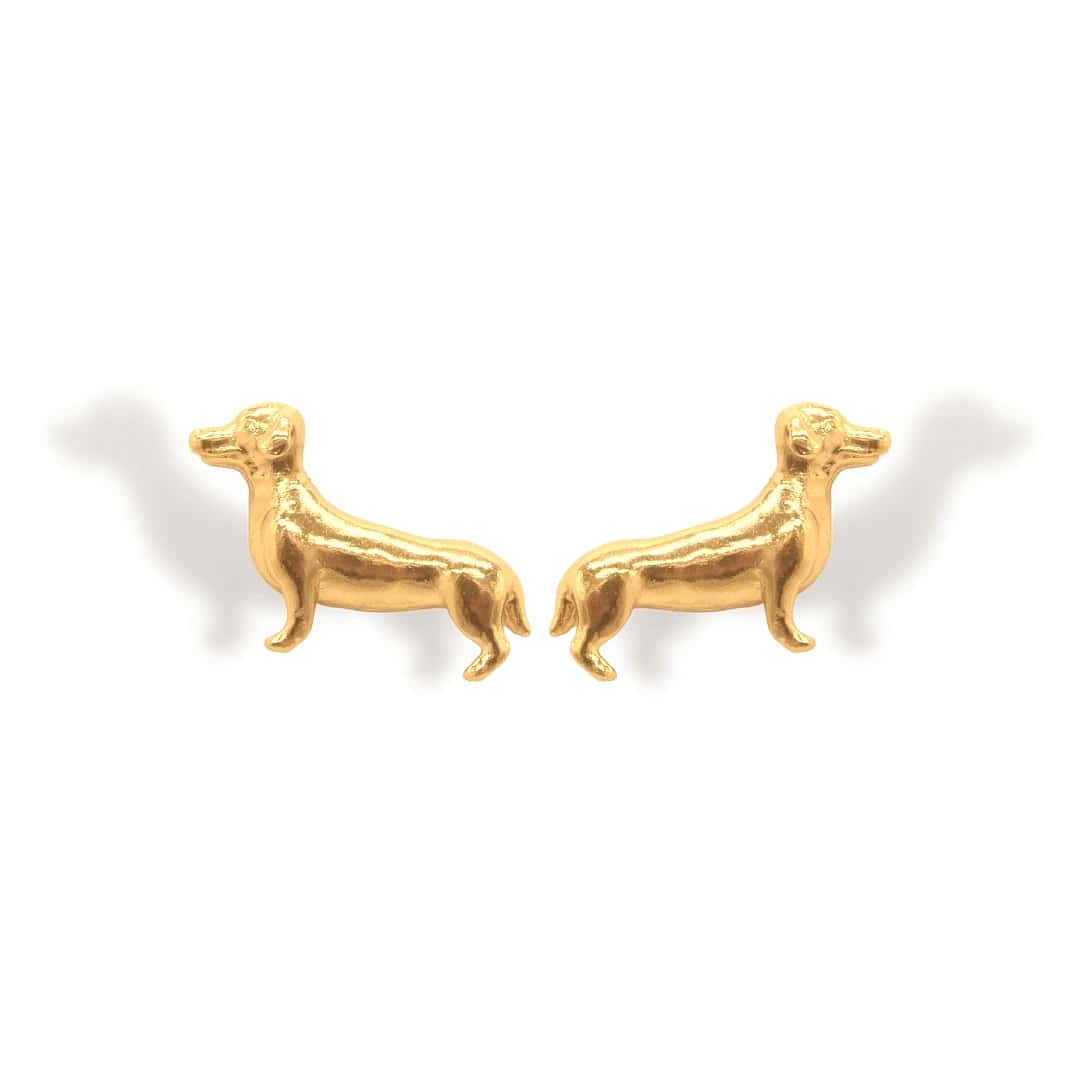 Aretes de Perros Salchichas