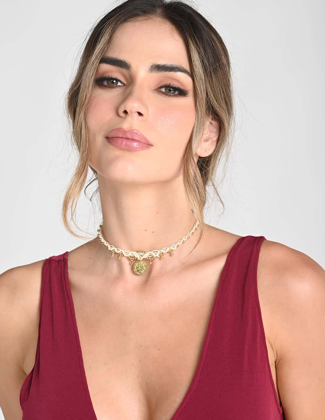 Choker Lía Marfil