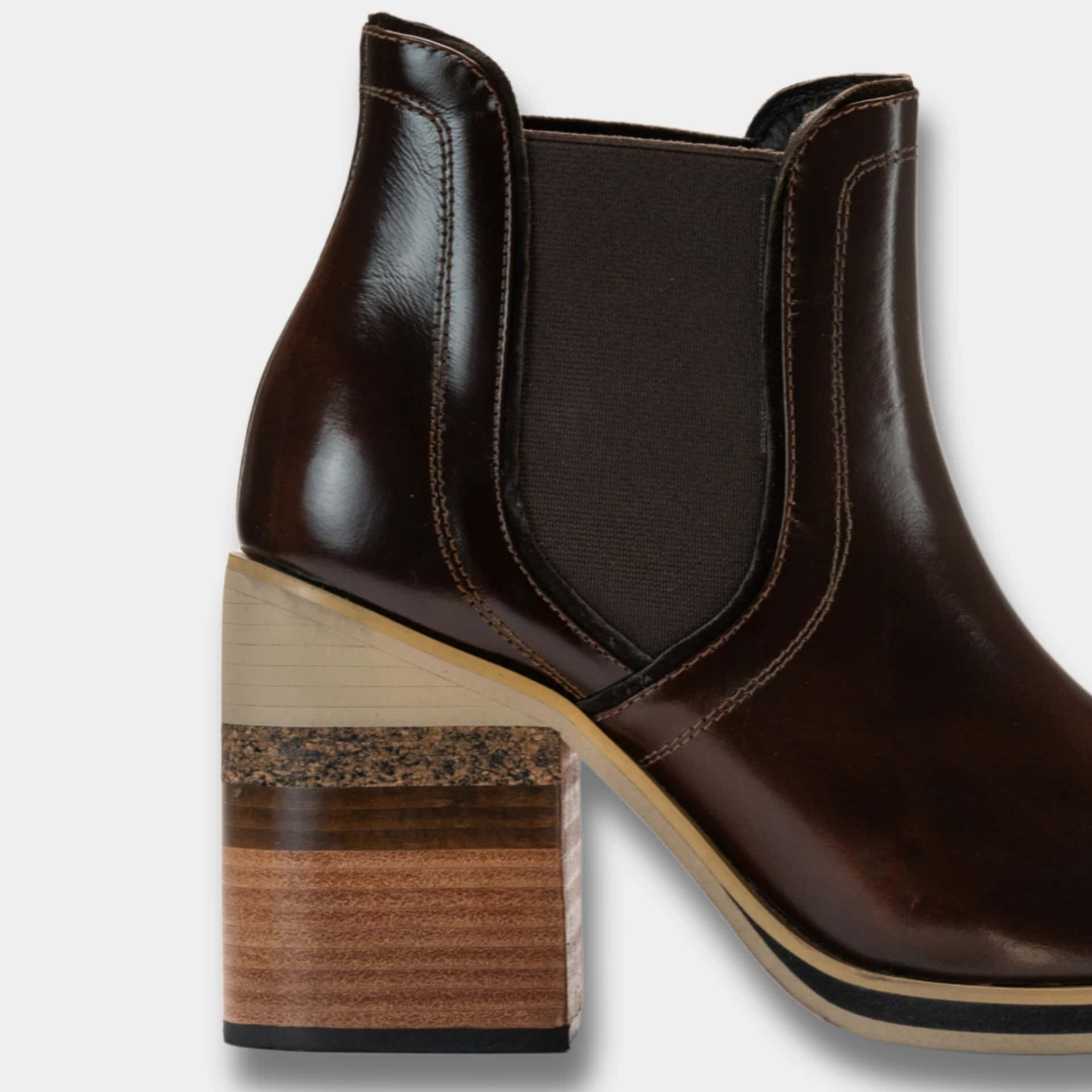 BOTIN ROMA CARAMELO - miniatura 4